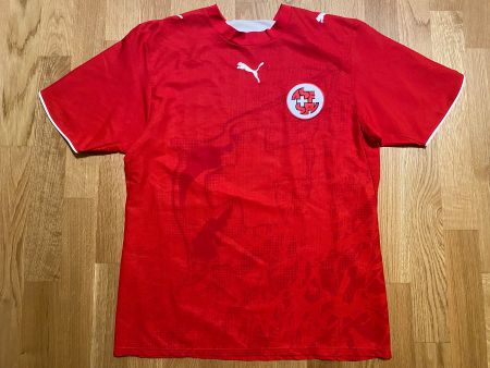 ORIGINAL SCHWEIZ NATI SAISON 2006/08 MAILLOT PUMA SVIZZERA M
