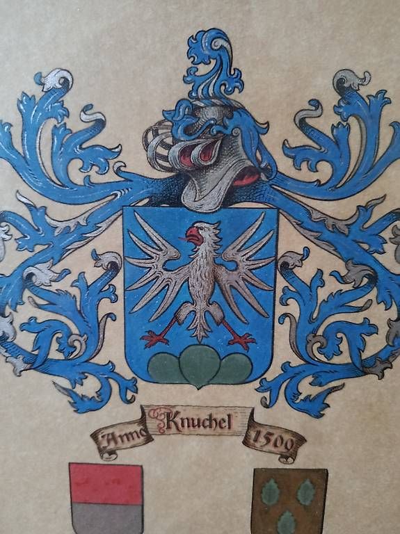 Gemälde: Quadro con stemma medievale  – Gebraucht aus Bellinzona von vin_jm7f 1