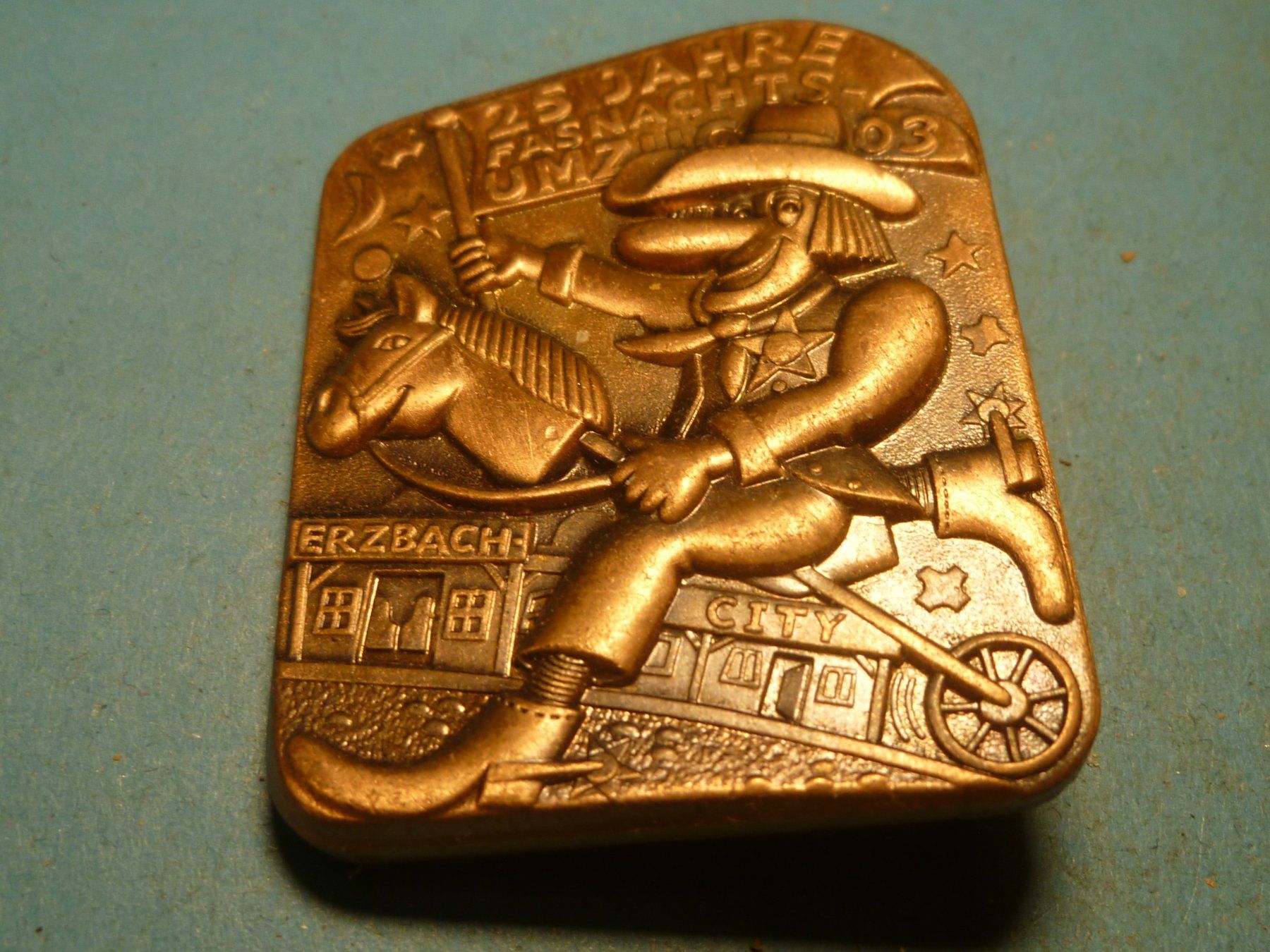 Placchette & Badge: ERZBACH  UMZUG BRONZE – Usato da Ried (Muotathal) venduto da Mandarin02