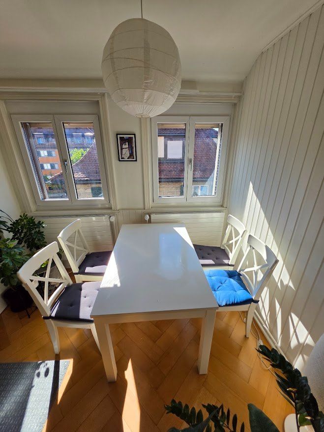 Ikea Tavoli: VIHALS  Extendable table, white, 120/180x74 cm – Usato da Zürich venduto da fel_h59f 5