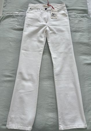 Neu Semicouture denim jeans cremefarben 26 S XS wie Citizens