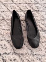 Navyboot Ballerinas Leder schwarz