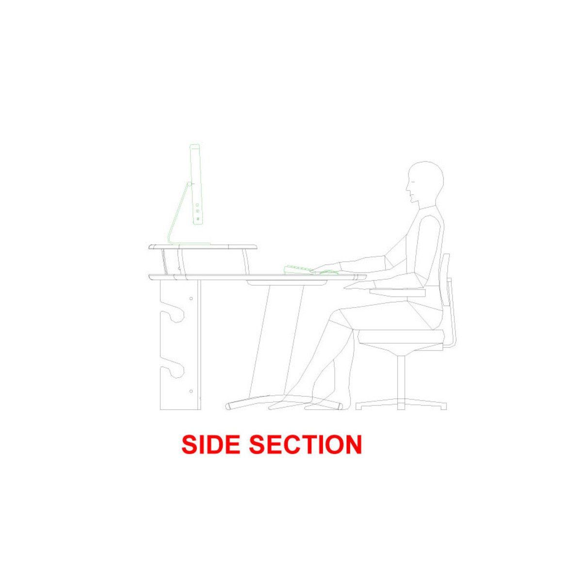 Tavoli: AKA Design ProEdit Studio Desk (Musik-/Videoproduktionstisch – Usato da Wahlendorf venduto da Someda 4