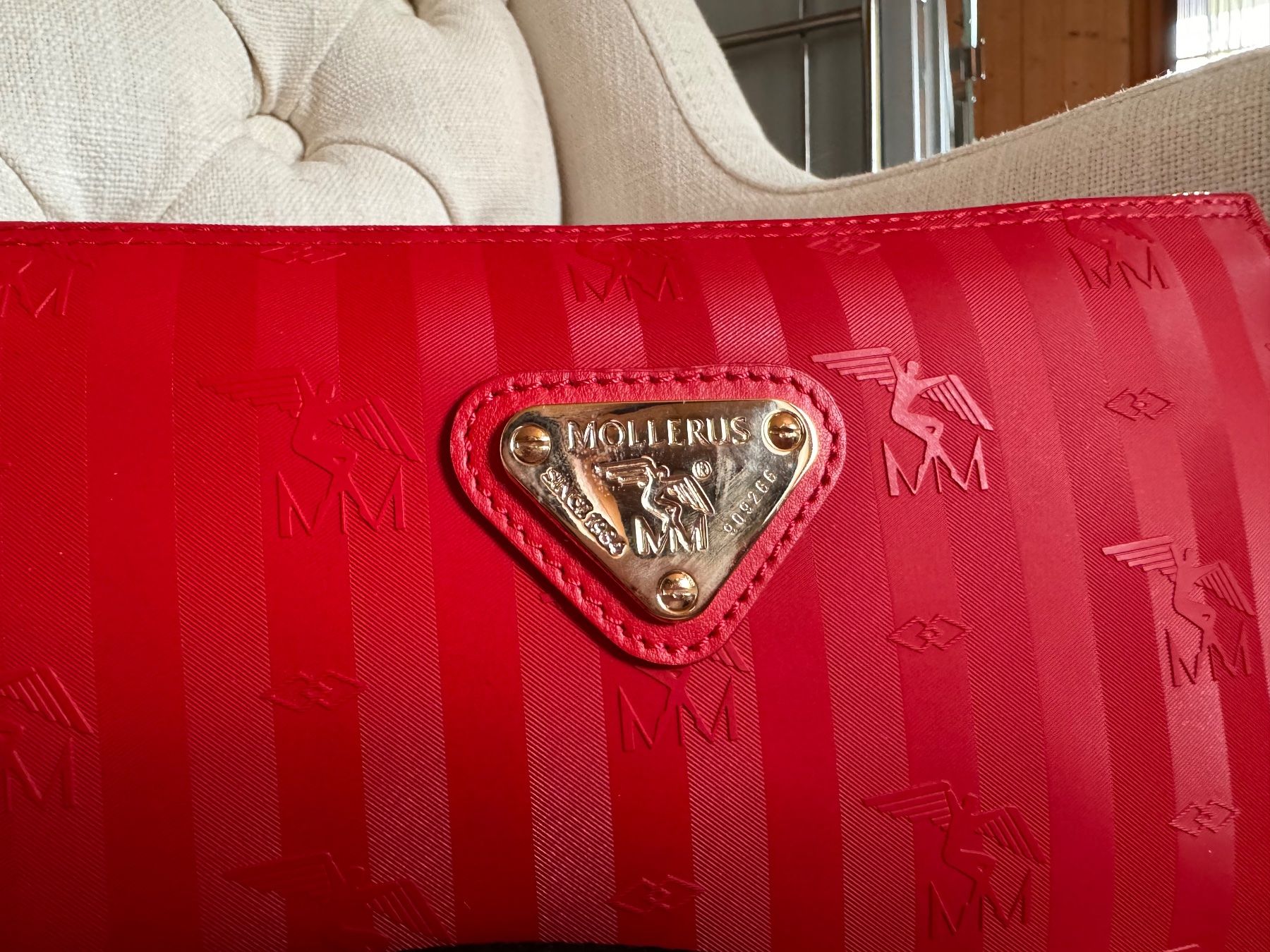 Maison Mollerus Borse da donna: Maison Mollerus Zell, Farbe Cherry rot, neu – Nuovo e nell'imballaggio originale da Grosswangen venduto da shoes.bags.and.co 5
