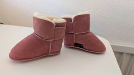 Lammfellfinken Baby Grösse 21 rosa