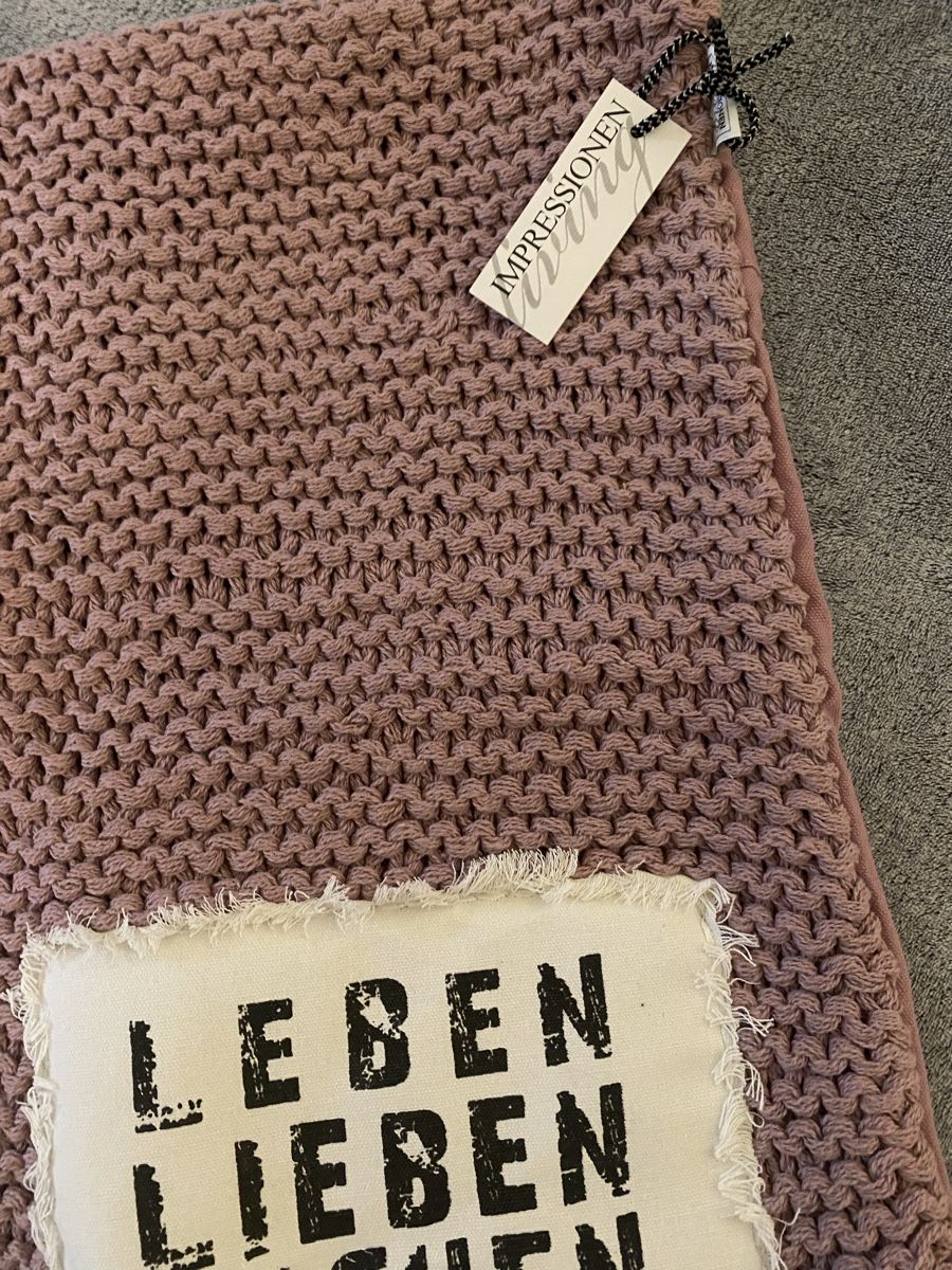 Biancheria da letto: Kissenhülle lila Impressionen NEU – Nuovo e nell'imballaggio originale da Schönenberg ZH venduto da Pfupfli1 2