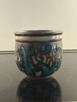 Vase Keramik mehrfarbig Schweiz 30/40er Jahre (Noverat ?)