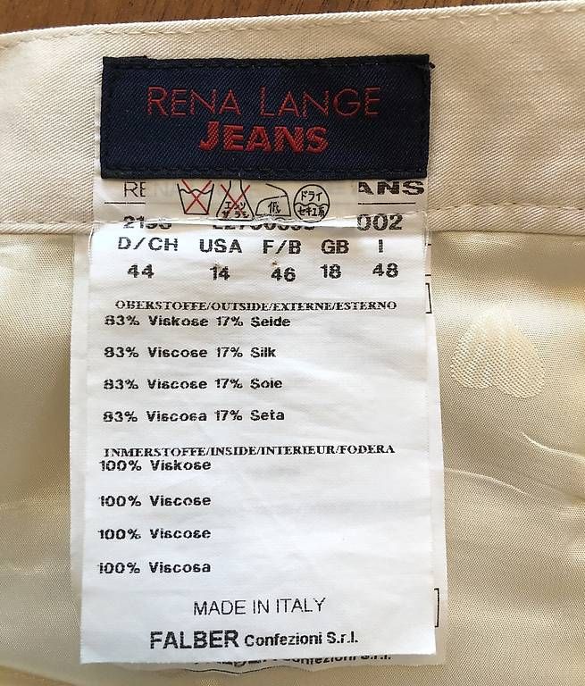 Jeans: Rena Lange, Sommerjeans, Grösse 44 – D'occasion à Zürich par Cds10 2