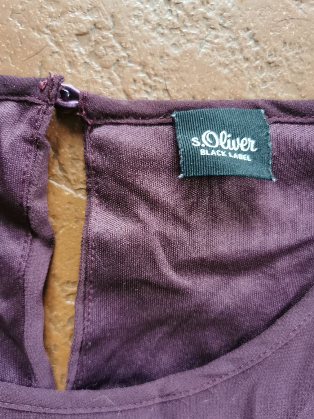 S.Oliver Camicette: s.Oliver; violette Bluse / Blusenshirt Gr. 46 – Usato da Boniswil venduto da Totomat-Lady 1