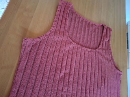T-shirt - débardeur rose taille XL