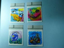 2020 Sondermarken Street Art 1787-1790 ET Vollstempel ORT