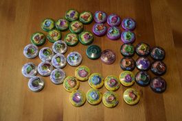 43 magnetische Steine Migros Captor Mania‪ + Aufkleber