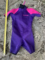 Combinaison Shorty OLAIAN violet/rose taille 12 ans