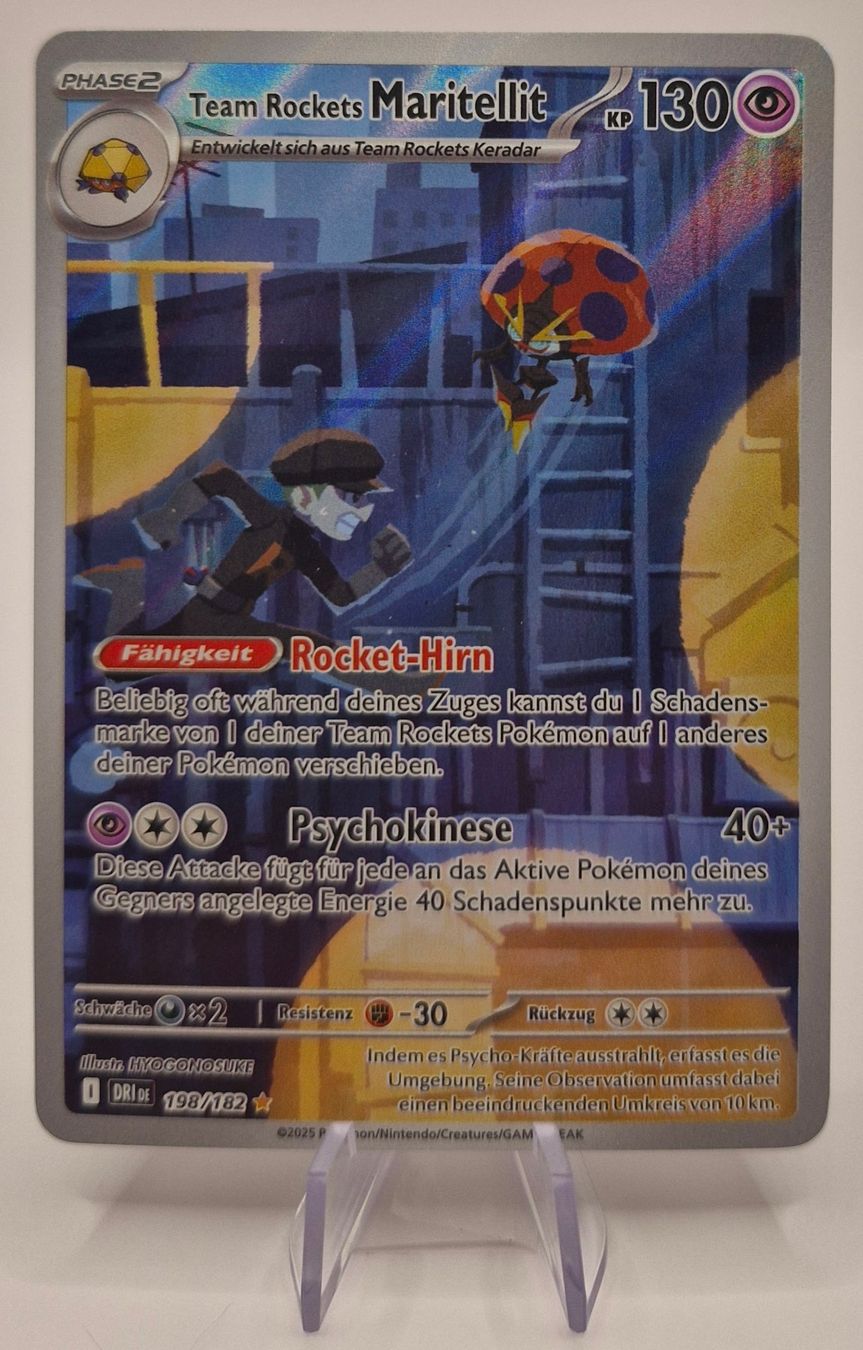 Pokémon Carte collezionabili: Team Rockets Maritellit / Orbeetle / Ewige Rivalen / DRI 198 – Nuovo (secondo la descrizione) da Arni AG venduto da PokemonCardsStore