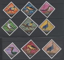 Guinea 1971 Satz Vögel Mi.Nr. 583-91 **