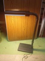 Tischleuchte/Burolampe, schwarz, flexibel, Top Zustand