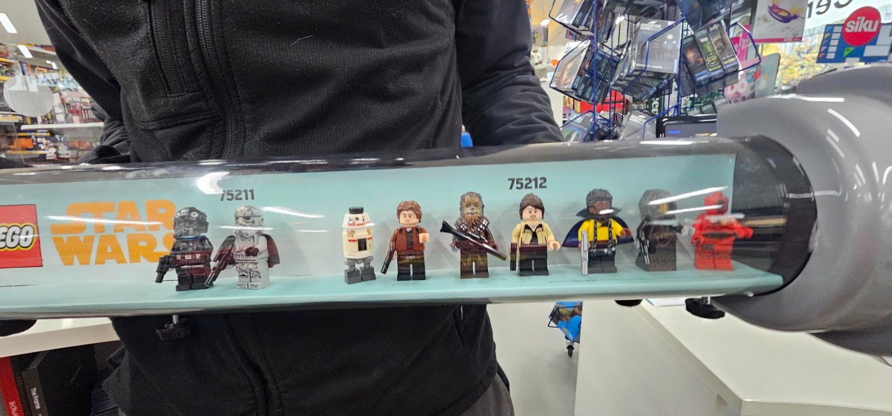 Lego Giocattoli: Lego Star Wars Figuren Lichtschwert Display – Usato da Baar venduto da hawkelectronics 3