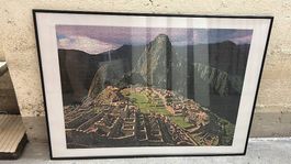 Gerahmtes Puzzle Machu Picchu