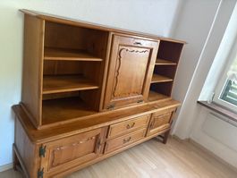 Sekretär 2-teilig aus Kirschholz