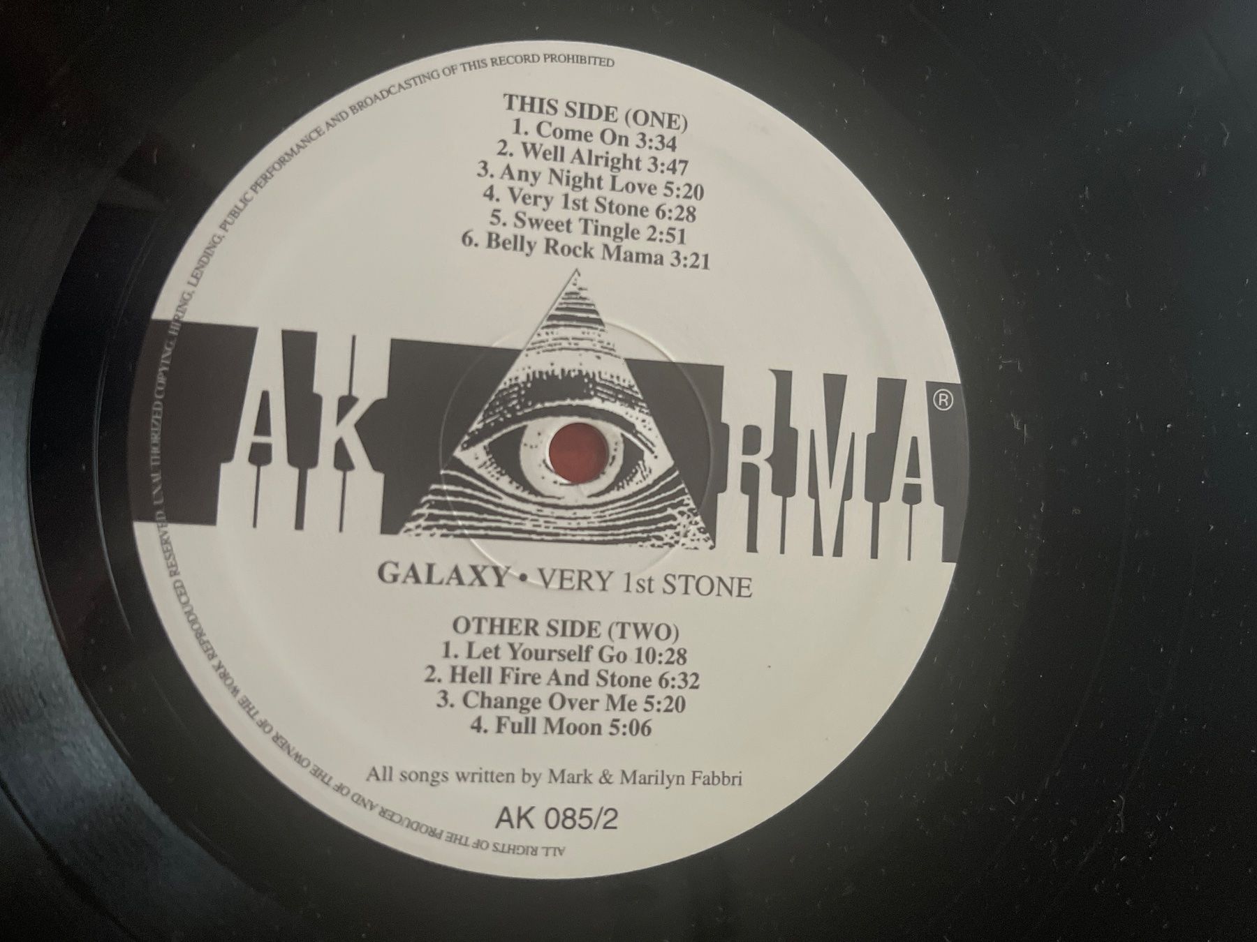 Dischi in vinile: S1176/Galaxy Very 1st Stone – Usato da Frutigen venduto da Philippe_jsp 2