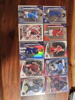 Fussball Sammelkarten Topps Chrome 10 Stück guter Zustand