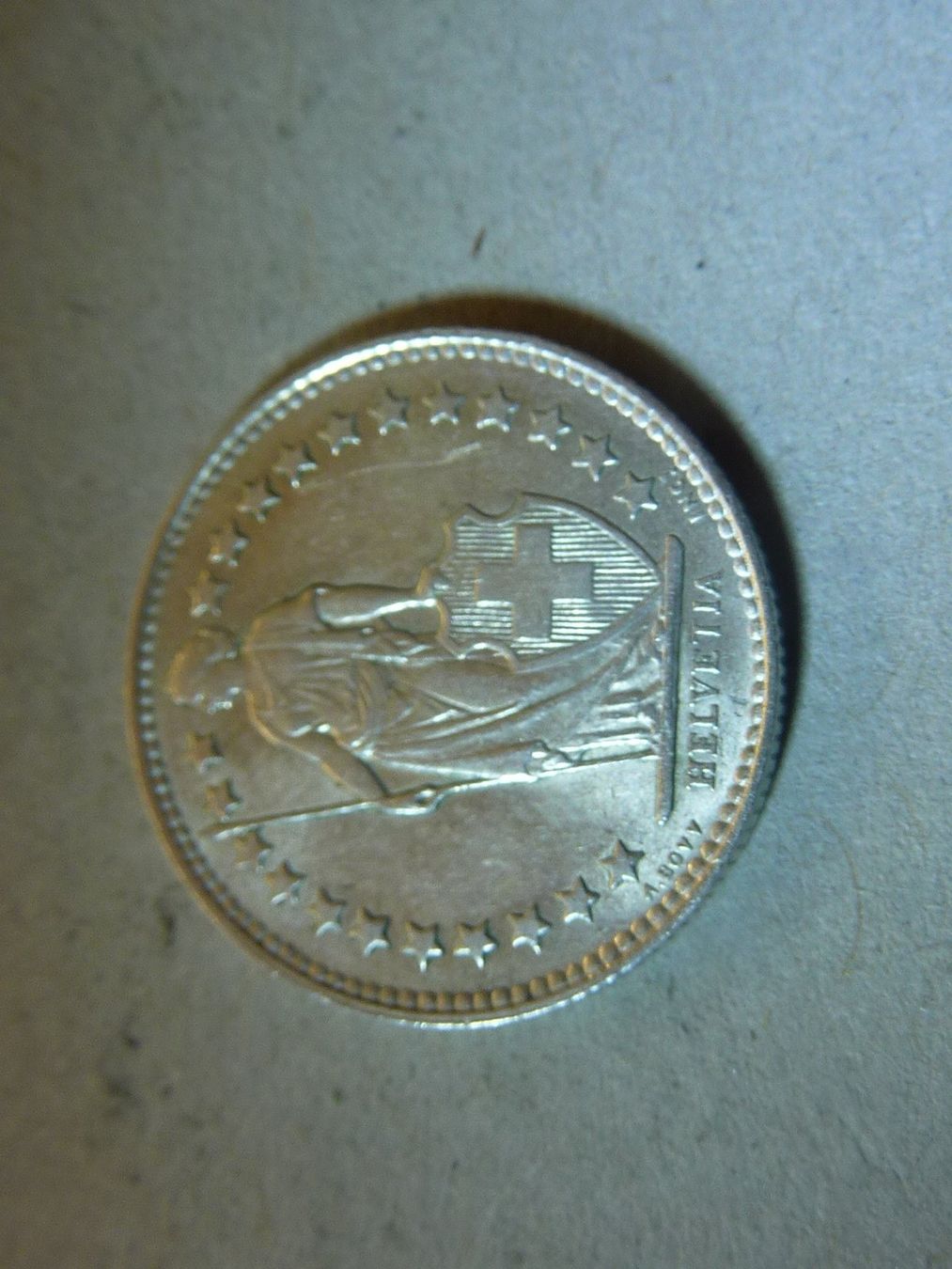 Tutti le monete: 1/2 Fr.  1956  unz. /  stgl. – Usato da Seon venduto da aee_7gpz 2