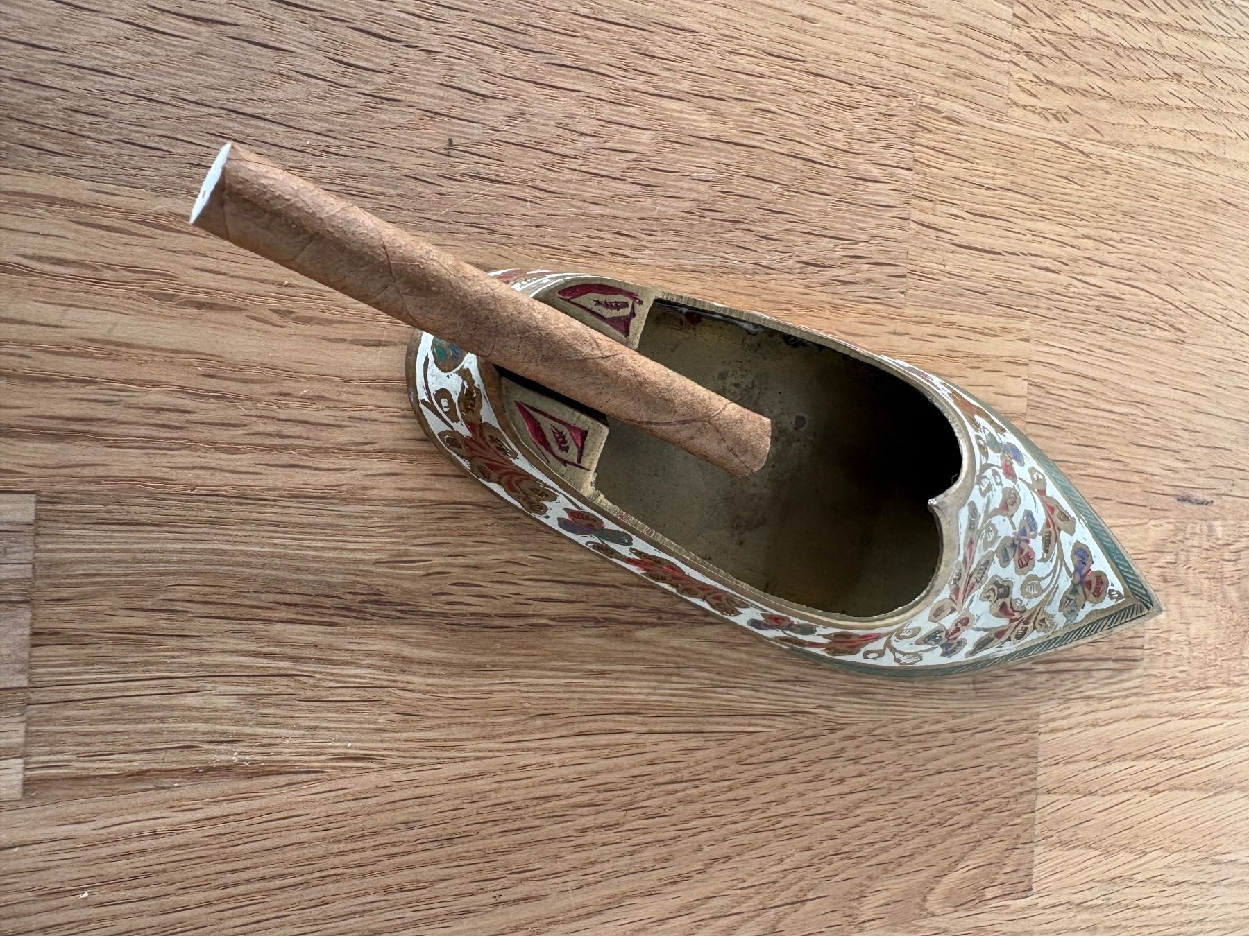 Portacenere: Vintage Zigaretten-Aschenbecher Schuh-Design, – Usato da Schleinikon venduto da msfwmw2 7