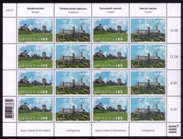 2017_1636-37_Burgen BELLINZONA !_ KOMPLETTER Bogen ! **