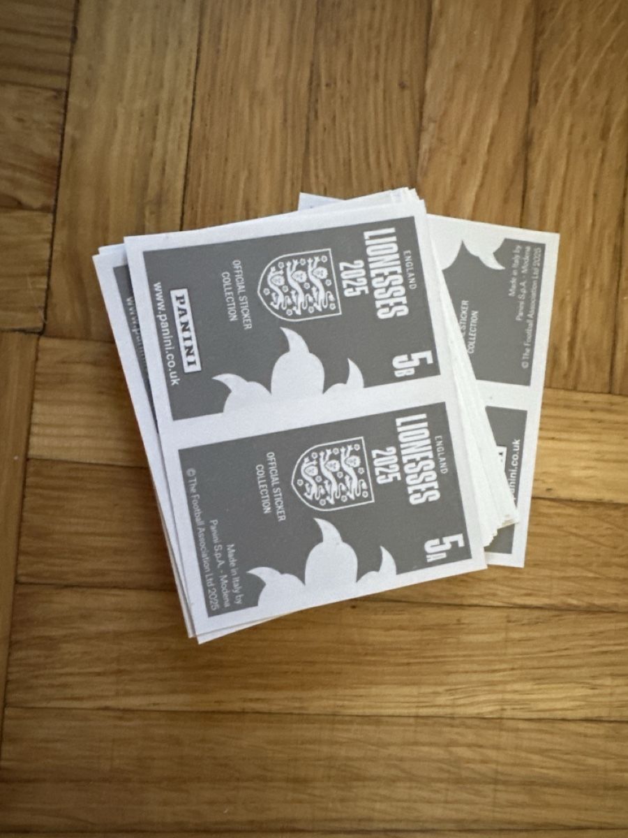 Panini Carte collezionabili: Panini England  lionesses 2025 – Nuovo (secondo la descrizione) da Onex venduto da vik_2fny 2