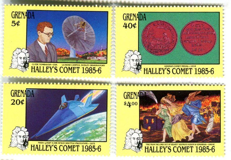 Alle Briefmarken: Briefmarken "Komet Halley". Grenada – Neu und originalverpackt aus Basel von Butsch5