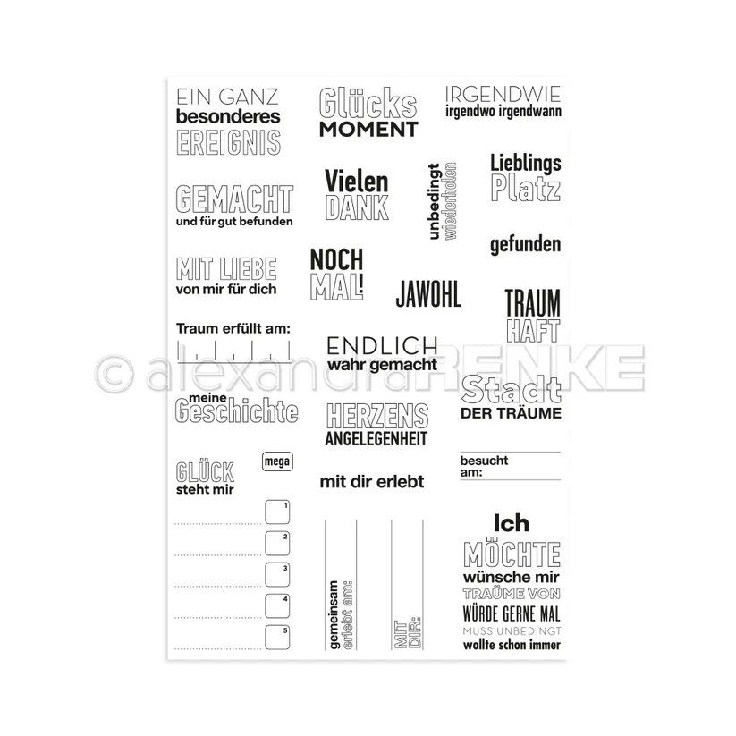 Timbri: Clear Stamps - Glücksmoment – Nuovo e nell'imballaggio originale da Thun venduto da Rowaner 3