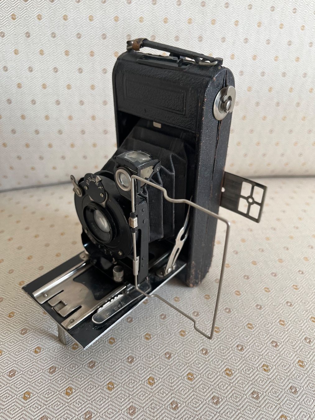 Fotocamera: Hemax Folding Camera Héard & Mallonjod ca. 1930 – Usato da Liestal venduto da Socrate 7