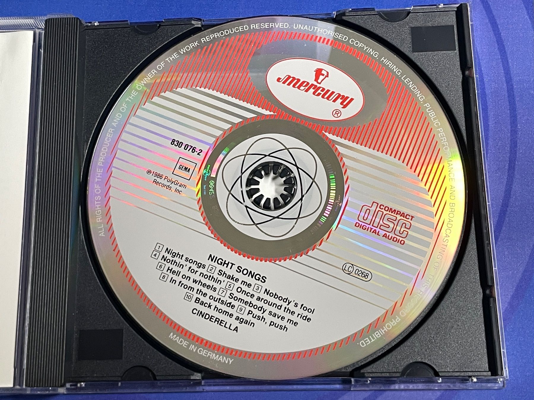 CD: Cinderella – Usato da Muri b. Bern venduto da AdidasCollector 2