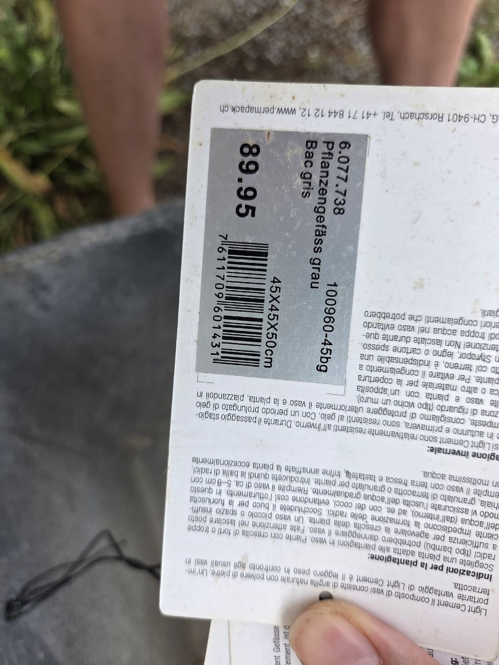 Pots de fleurs: Pflanzentopf – D'occasion à Wädenswil par weihpos 4