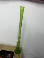 Grosse alte grüne Glasvase