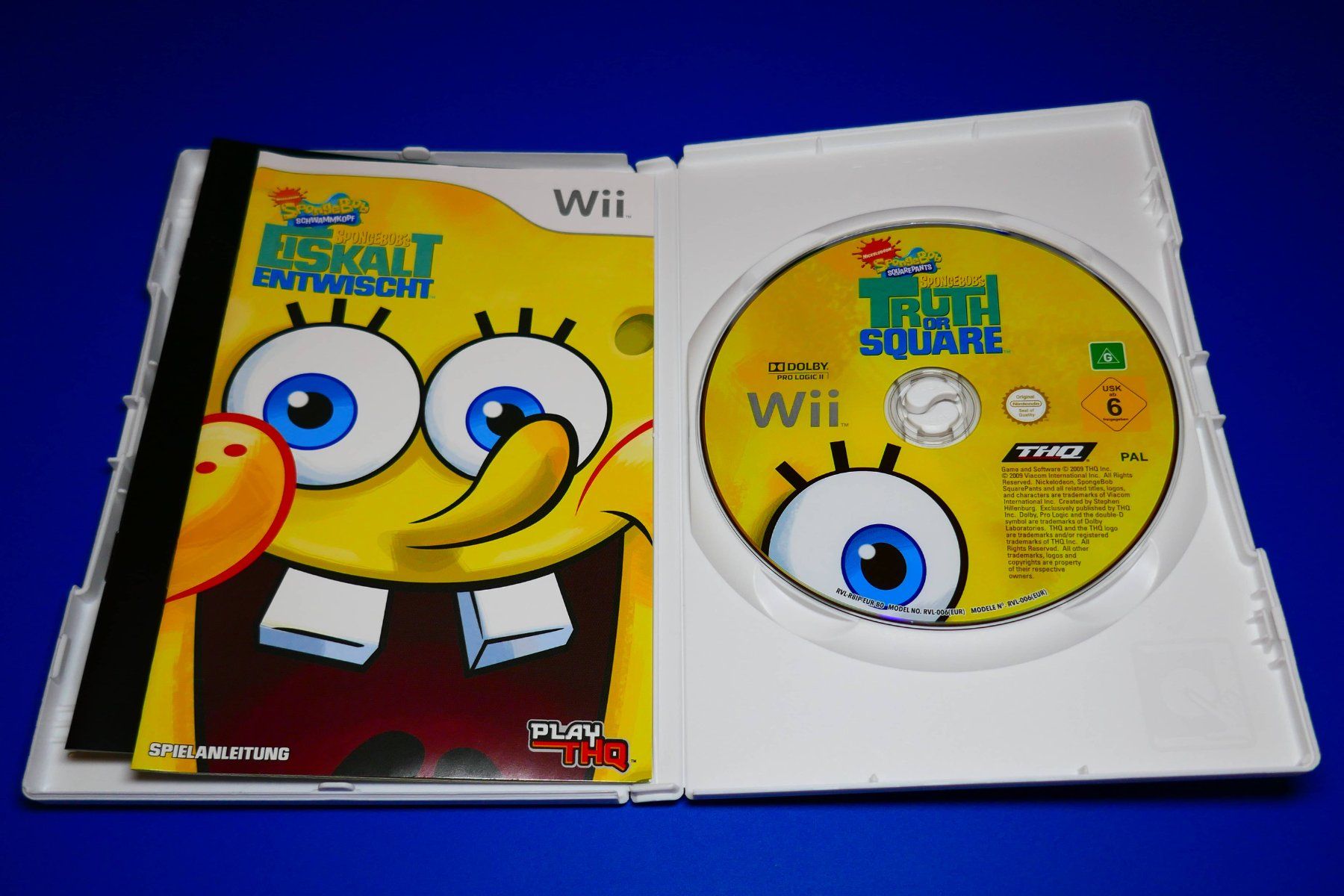 Nintendo Giochi: Spongebob Eiskalt Entwischt - Nintendo Wii – Usato da Vuarrens venduto da Espace-Retro 1