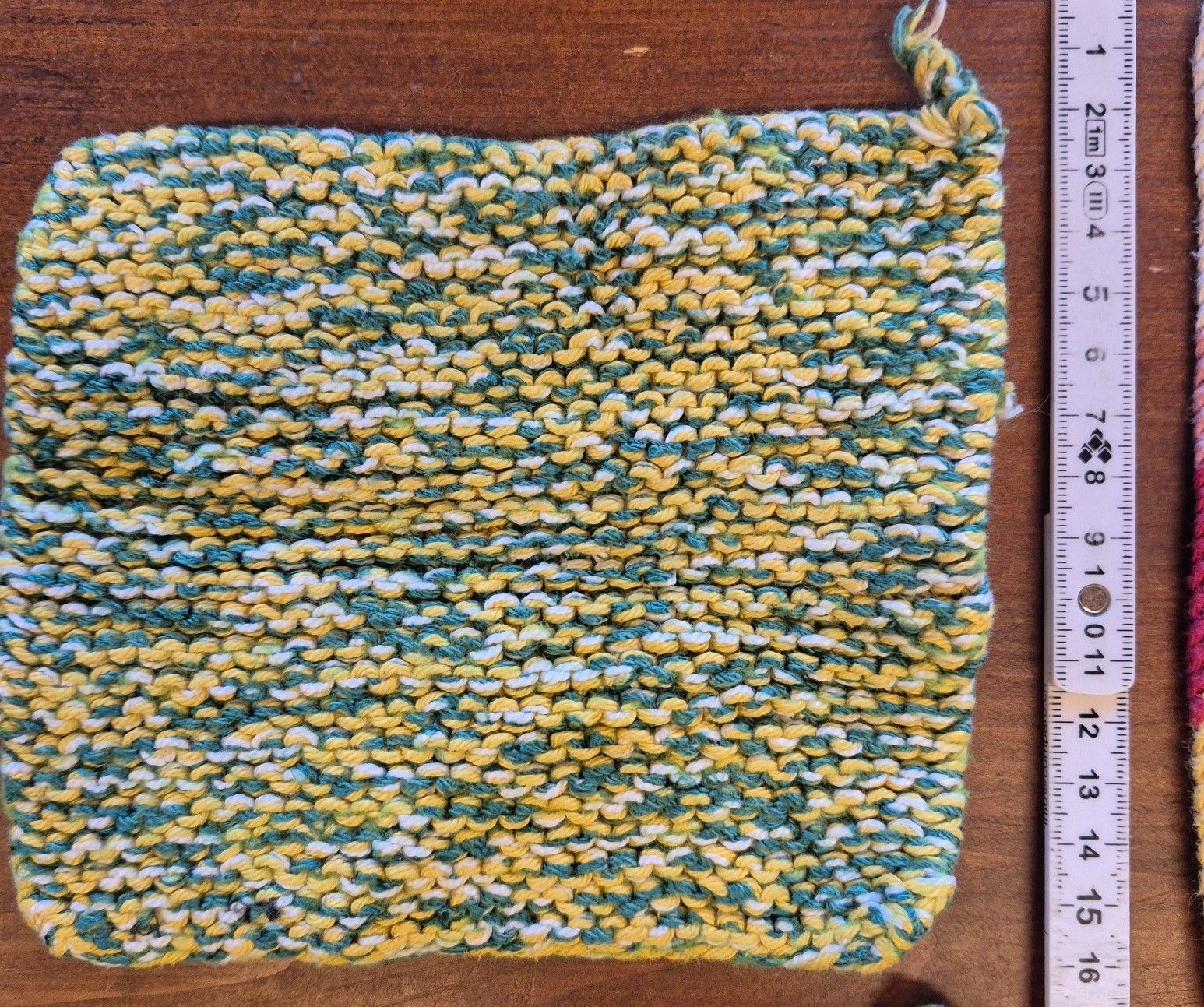 Strofinacci: 4er Set: Handgemachte Topflappen, – Usato da Halten venduto da GiMu.84 4