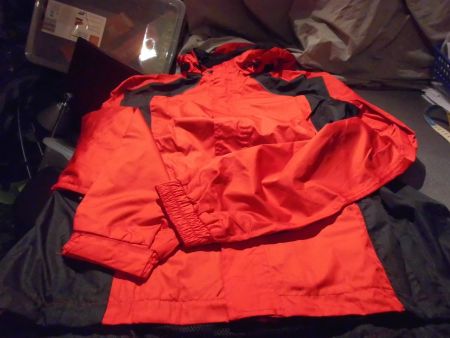 Jacke Grösse M, Crivit Sports, rot/schwa
