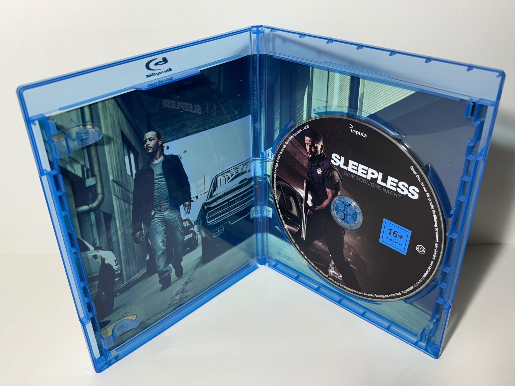 Tutti i DVDs: Sleepless - Eine tödliche Nacht Blu Ray – Usato da Wilderswil venduto da Sstriker 2