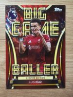 Soccer Luis Diaz LIMITED Big Game Baller Topps 25/26