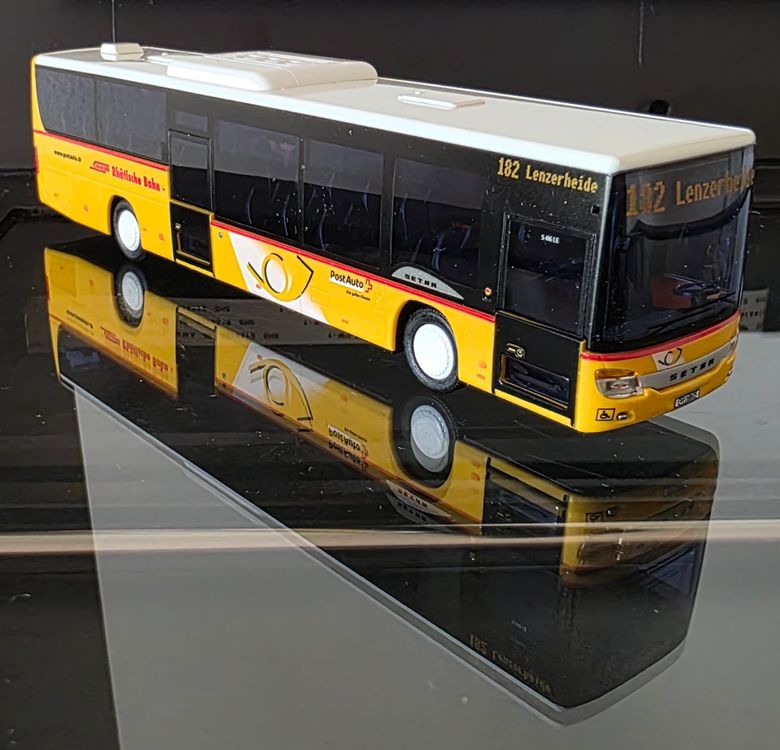Bus Setra S415 AWM - Maquette échelle 1/87 HO - Pré-assemblée - Occasion