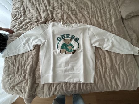 Guess Original Sweatshirt, Weiss, Gr. L