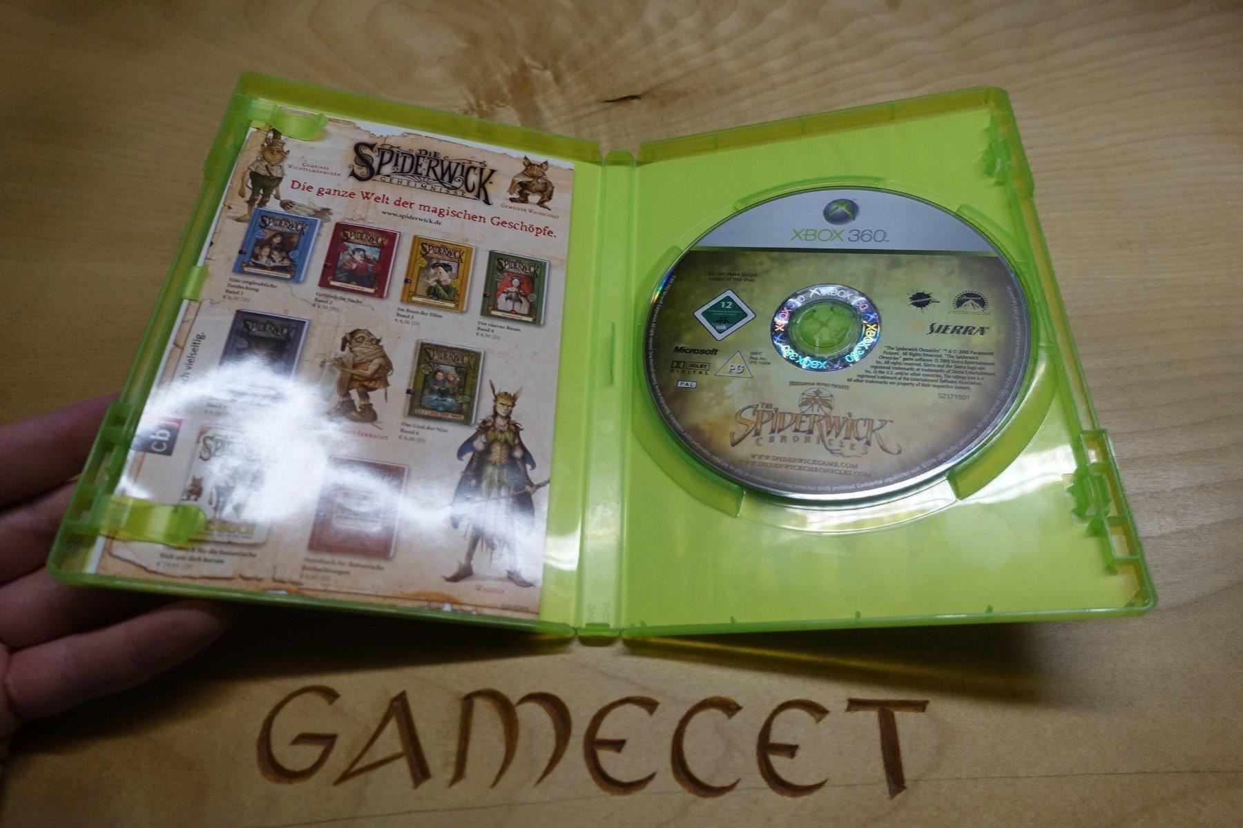 Microsoft Giochi: Die Geheimnisse der Spiderwicks – Usato da Steinach venduto da Gamecet 3
