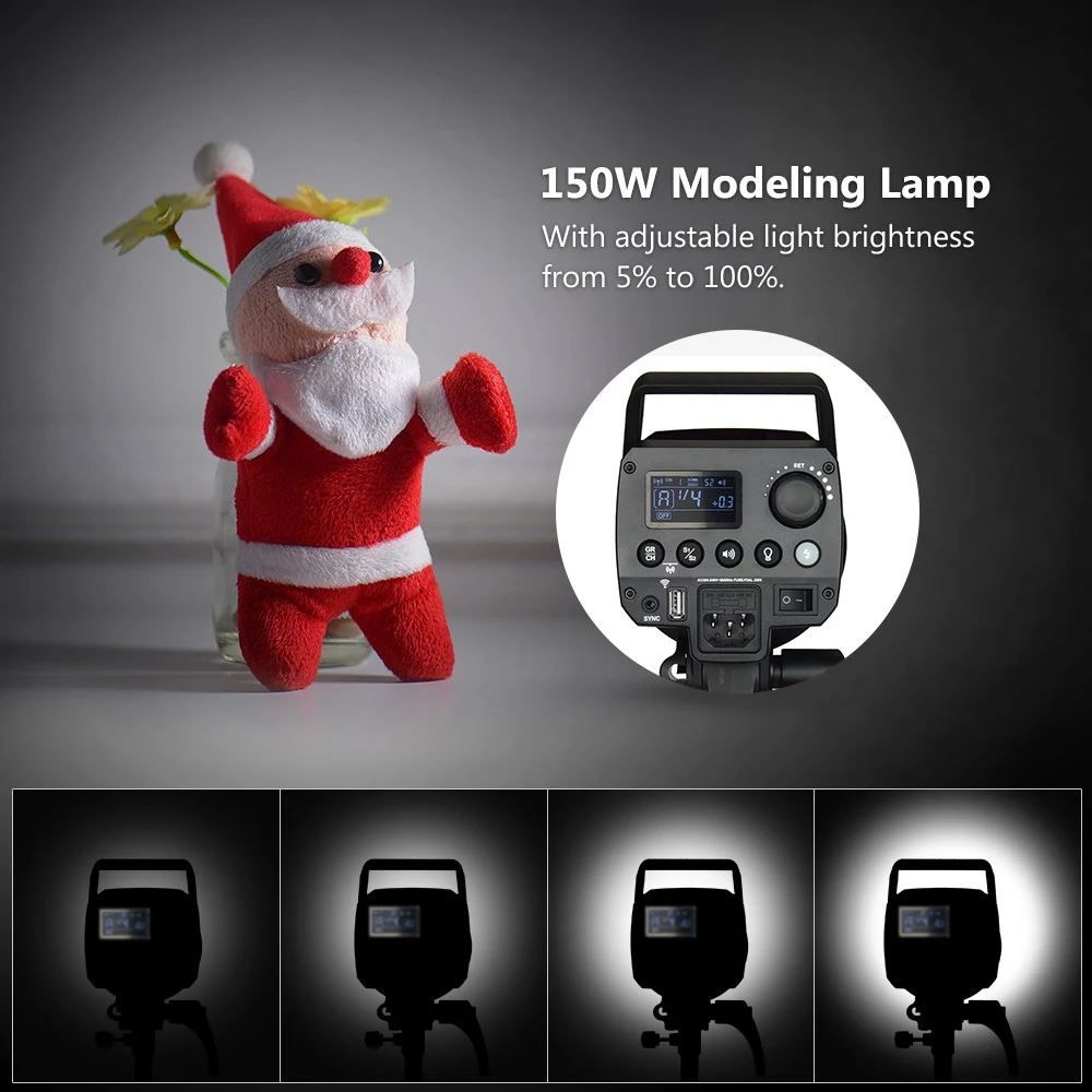 Godox Flash: Godox MS300 Studioblitzleuchte Monolight – Nuovo e nell'imballaggio originale da Malans GR venduto da BUYBEST-Schweiz 8