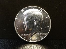 HALF DOLLAR JOHN F. KENNEDY 1968 SILBER