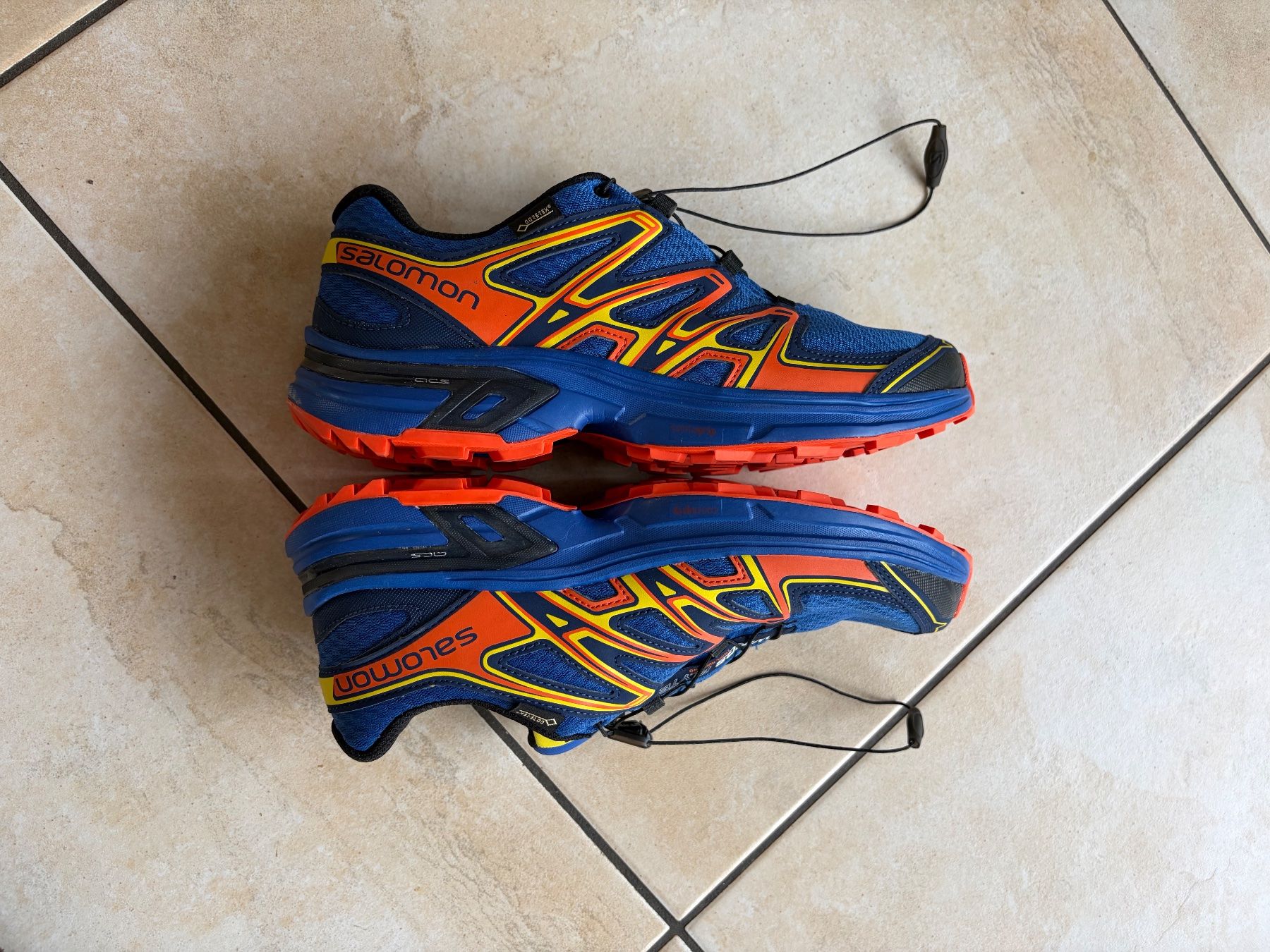Salomon Scarpe da uomo: Salomon Trekkingschuhe/Wanderschuhe blau Grösse 42 – Usato da Brüttisellen venduto da Fabiii.st 3