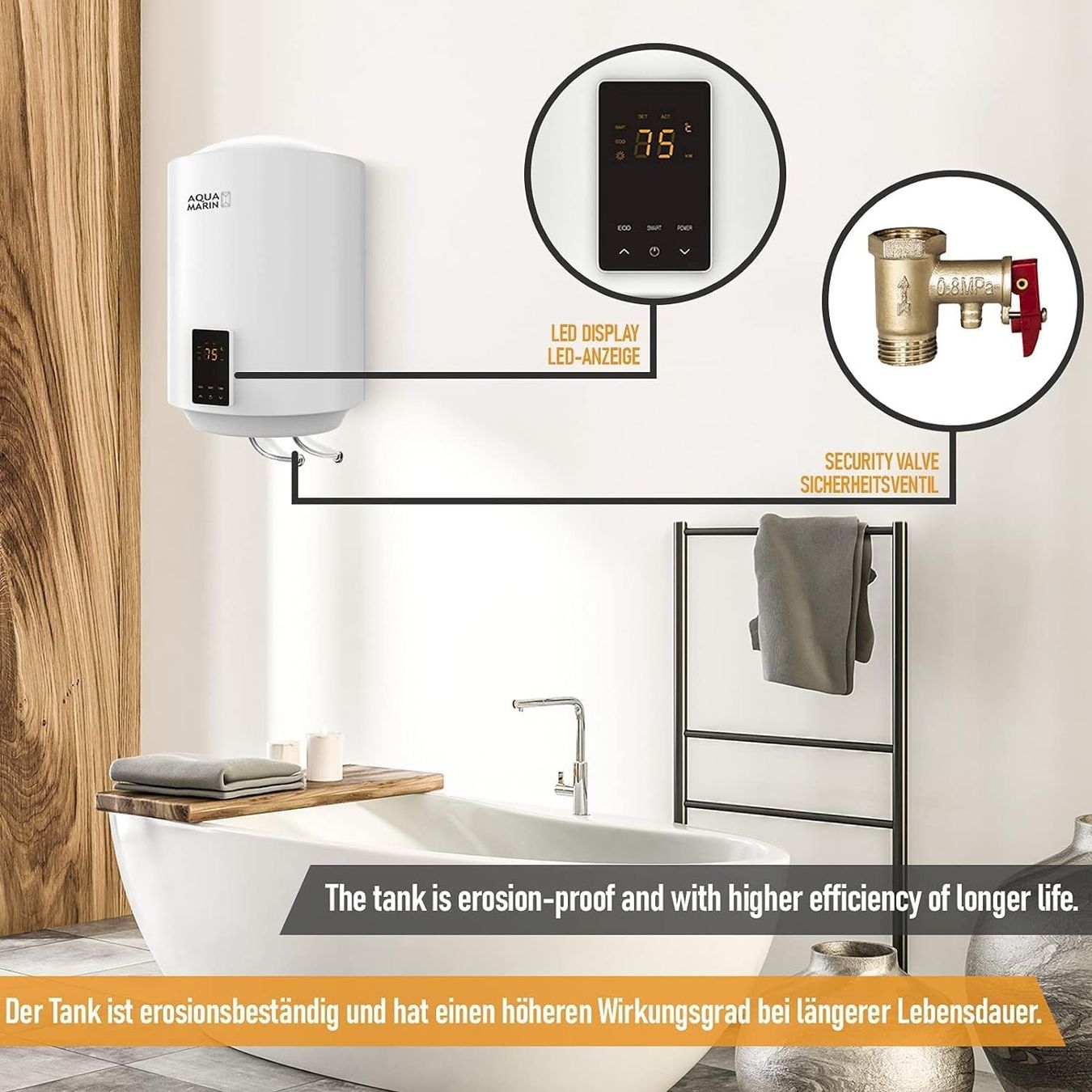 Sanitari: Elektro SMART Warmwasserspeicher 30L – Nuovo e nell'imballaggio originale da Bottighofen venduto da zaap 3