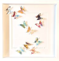 Andrea Scacciotti 3D-Schmetterlings-Wandkunst