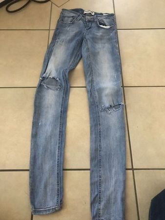 Mädchen Damen Jeans 34