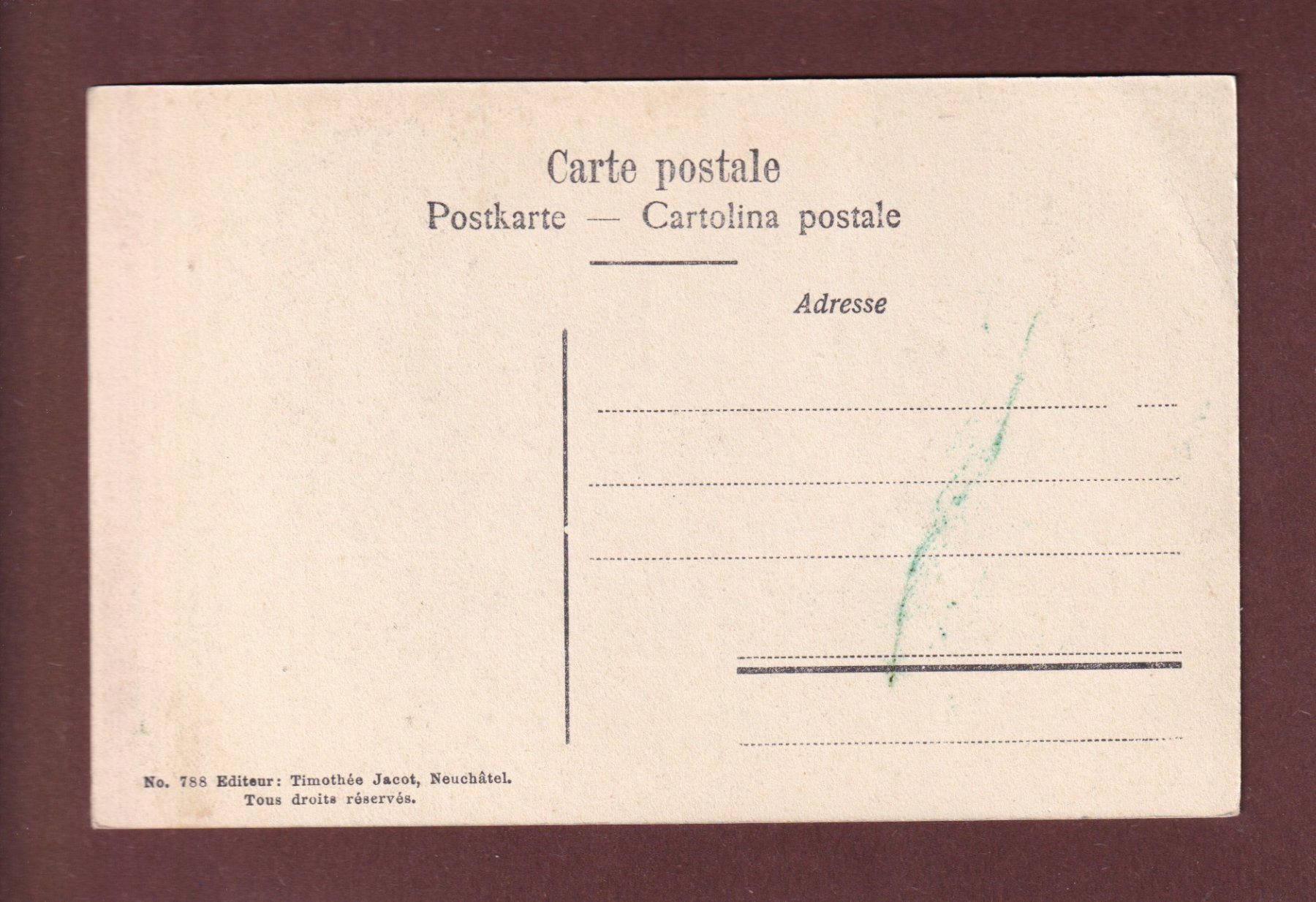 Cartes postales: BOUDRY - Le Château // léger pli d'angle // – D'occasion à Pully par nicecards-shop 1